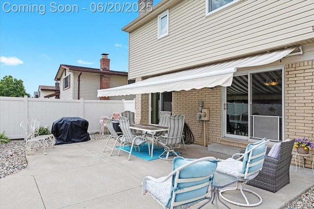 43603 Arlington Rd, Canton, MI 48187 - view of patio / terrace with grilling area and outdoor dining space