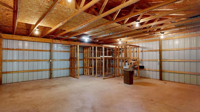 5724 E Townline Rd, Birch Run, MI 48415 - view of garage