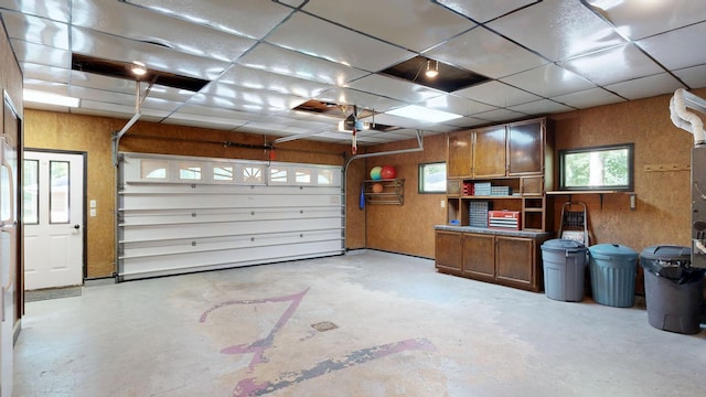 5724 E Townline Rd, Birch Run, MI 48415 - garage featuring a garage door opener