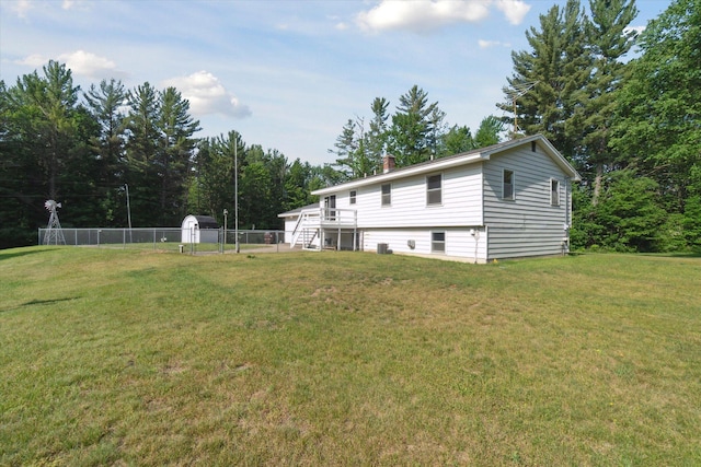 15730 Cedar Springs Ave NE, Cedar Springs, MI 49319 - view of yard with an outbuilding