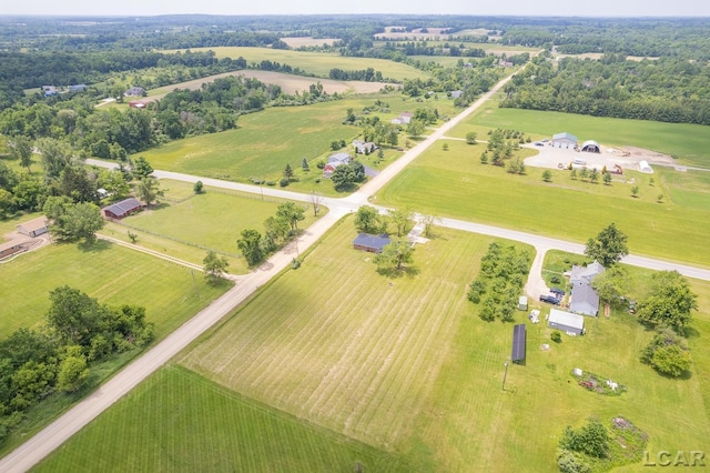 6027 Onsted Hwy, Onsted, MI 49265 - aerial view of sparsely populated area