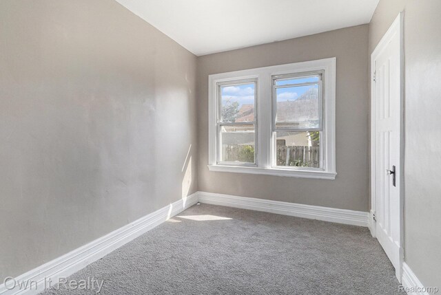 198 Fairmont St, Wyandotte, MI 48218 - spare room featuring carpet flooring