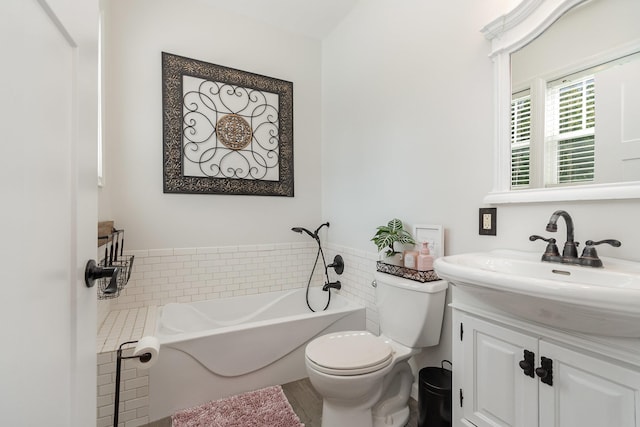 8015 Bloomer St, Carson City, MI 48811 - bathroom with a garden tub and vanity