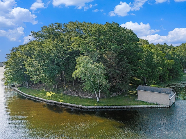 6253 Loggers Ln, Ludington, MI 49431 - dock area with a water view