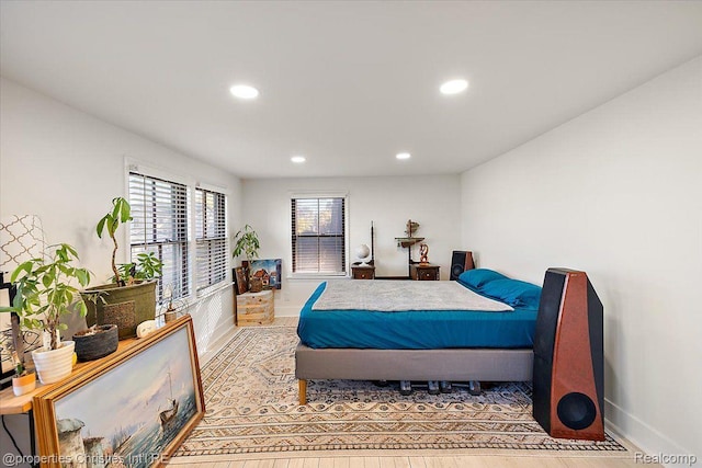 2231 N St, Milford, MI 48380 - bedroom featuring recessed lighting and wood finished floors