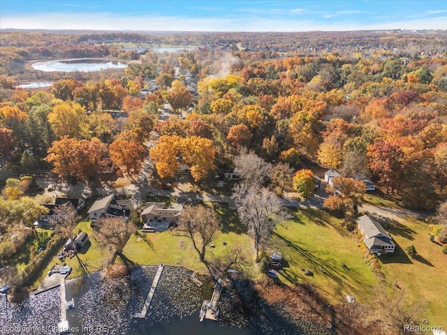 2231 N St, Milford, MI 48380 - view of property location with a large body of water and a forest