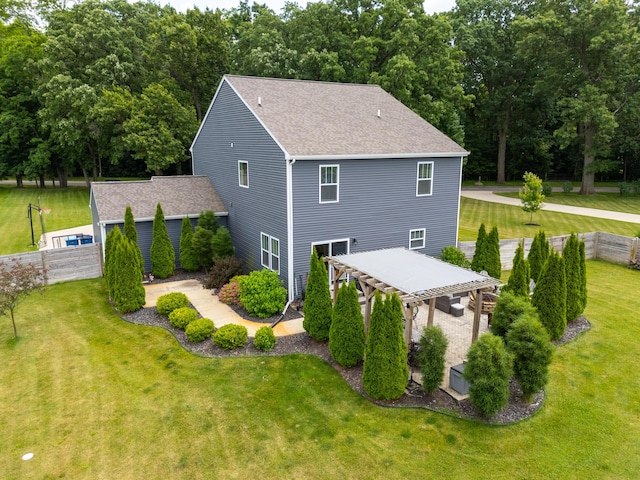 14846 Portage Rd, Vicksburg, MI 49097 - view from above of property
