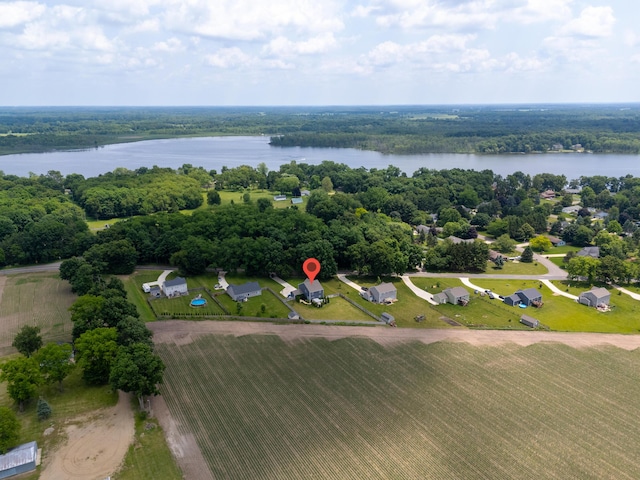 14846 Portage Rd, Vicksburg, MI 49097 - aerial view of property and surrounding area featuring a nearby body of water