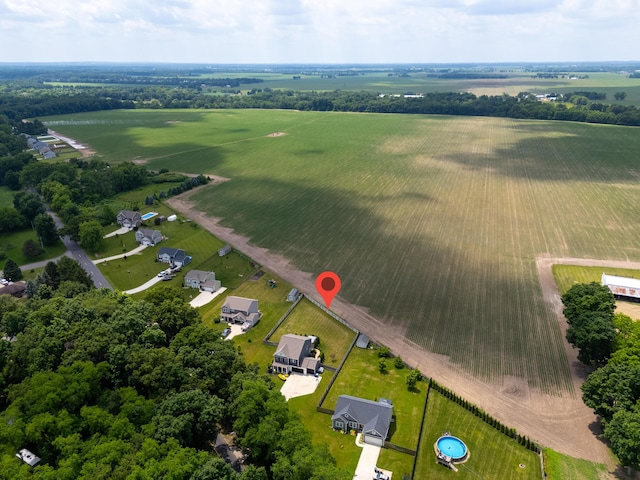 14846 Portage Rd, Vicksburg, MI 49097 - view of rural area featuring rows of crops
