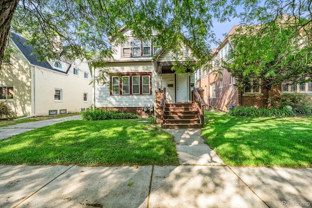5261 Lakeview St, Detroit, MI 48213 - view of front of house featuring a front yard