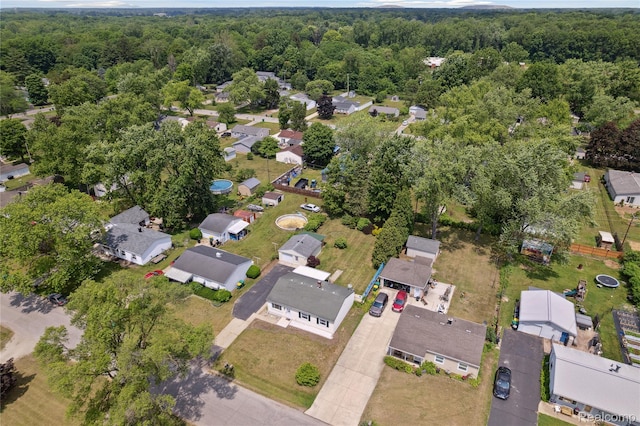 39248 Wade Rd, Taylor, MI 48174 - aerial view of property and surrounding area with a forest and nearby suburban area