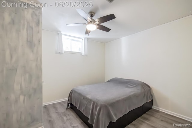 8642 Thendara Blvd, Clarkston, MI 48348 - bedroom featuring wood finished floors and ceiling fan