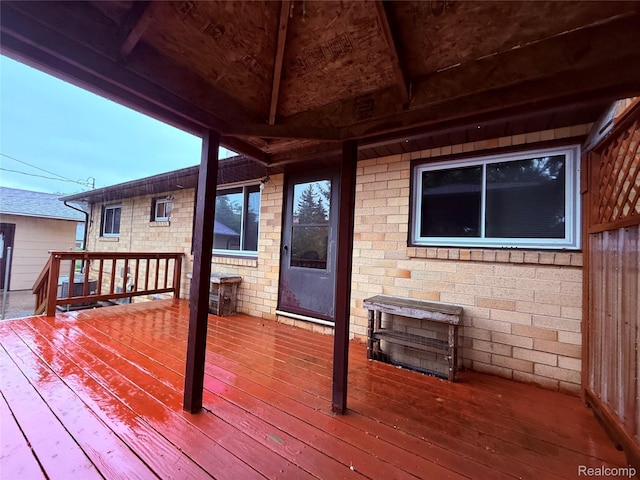 906 W Burnside St, Caro, MI 48723 - view of deck