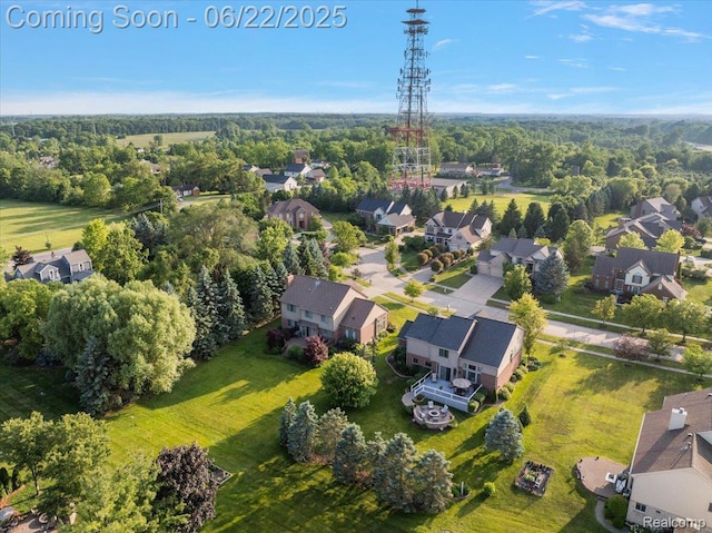 11700 Currin Ct, Plymouth, MI 48170 - aerial perspective of suburban area