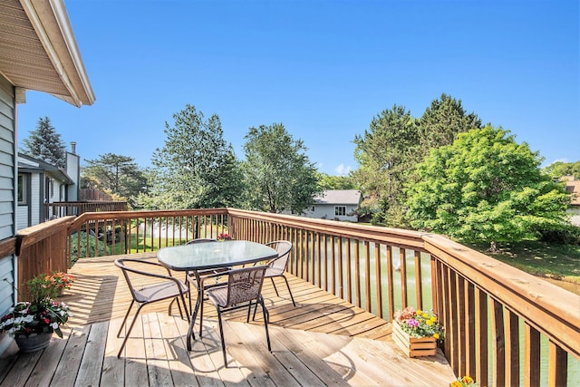 5049 Stauffer Ave SE, Grand Rapids, MI 49508 - deck featuring outdoor dining area