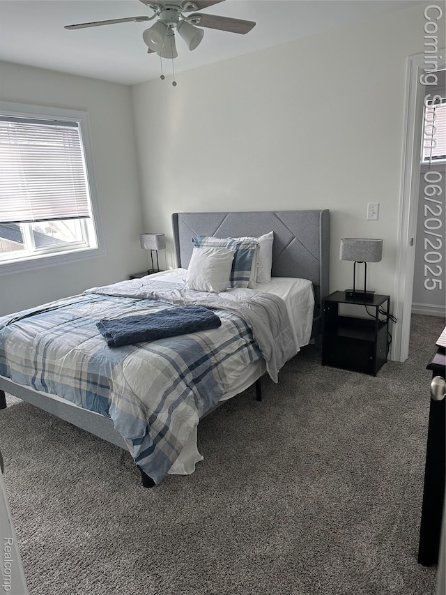 287 Fielding St, Ferndale, MI 48220 - carpeted bedroom with a ceiling fan