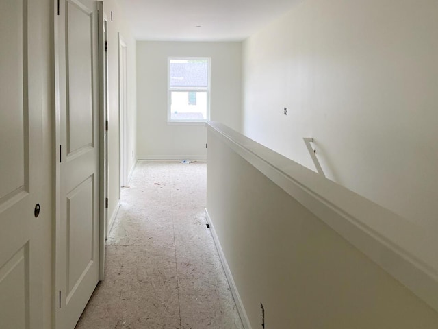 1968 S Shorewood Ln, Holland, MI 49423 - hall with an upstairs landing and baseboards