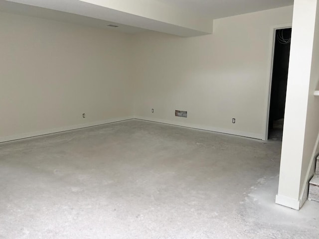 1968 S Shorewood Ln, Holland, MI 49423 - unfurnished room featuring unfinished concrete flooring