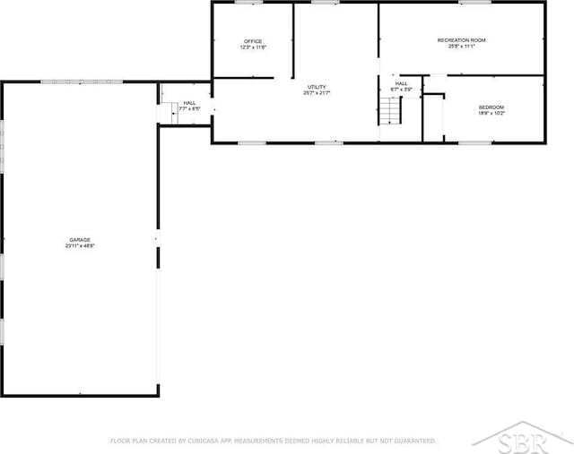 2697 W Olson Rd, Sanford, MI 48657 - view of home floor plan