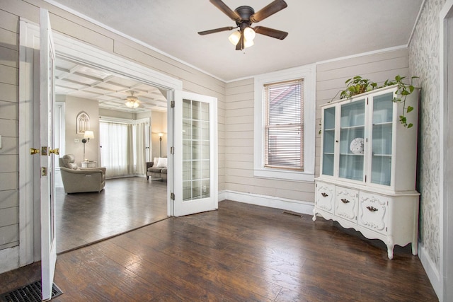 105 Clark St, Buchanan, MI 49107 - unfurnished sunroom with healthy amount of natural light and french doors