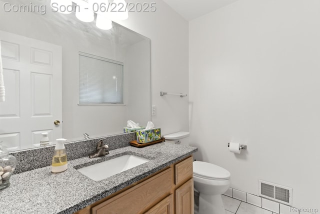 22288 Cass St, Farmington, MI 48335 - bathroom featuring vanity and tile patterned floors