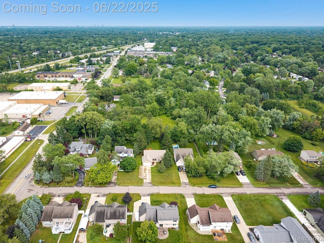22288 Cass St, Farmington, MI 48335 - aerial perspective of suburban area