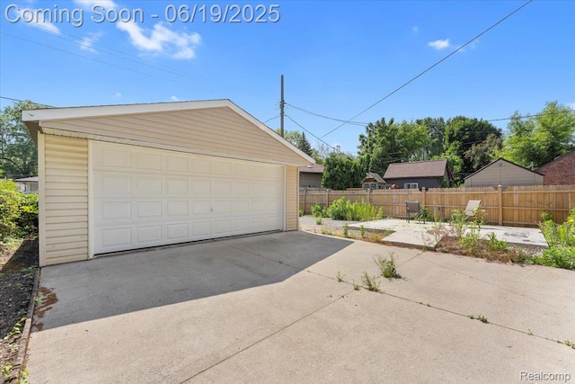 243 2nd St, Brownstown, MI 48192 - view of detached garage