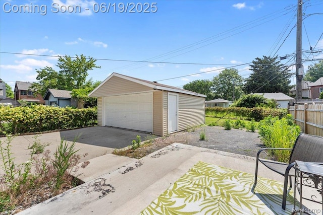 243 2nd St, Brownstown, MI 48192 - view of detached garage