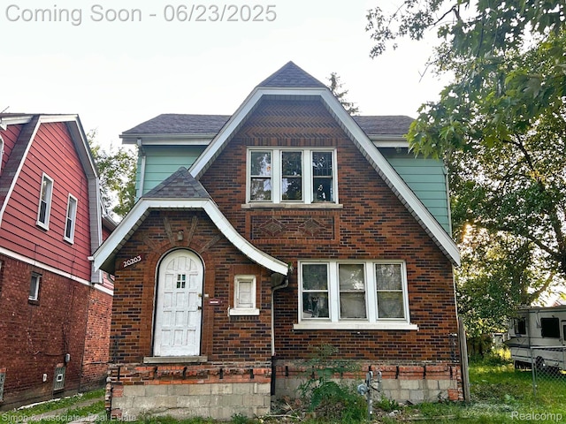 20203 Hull St, Detroit, MI 48203 - tudor home with brick siding