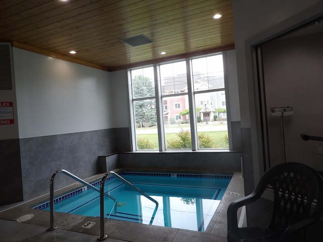 1246 Sunnyside Dr, Cadillac, MI 49601 - view of swimming pool with a pool