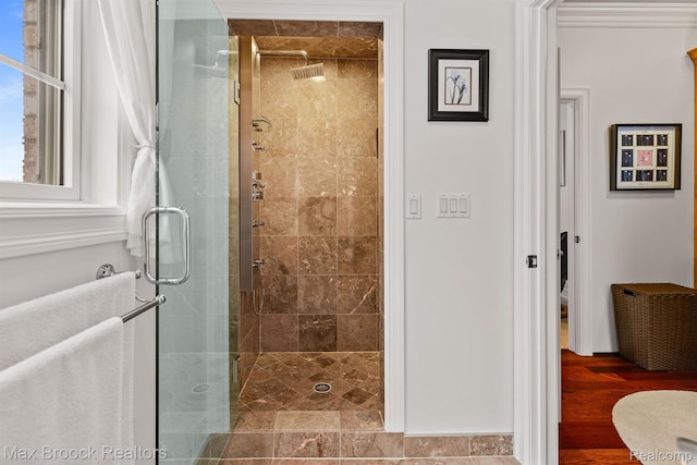 5626 Shadow Ln, Bloomfield Hills, MI 48302 - bathroom featuring a stall shower