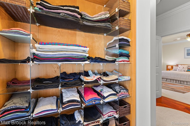 5626 Shadow Ln, Bloomfield Hills, MI 48302 - spacious closet featuring carpet flooring
