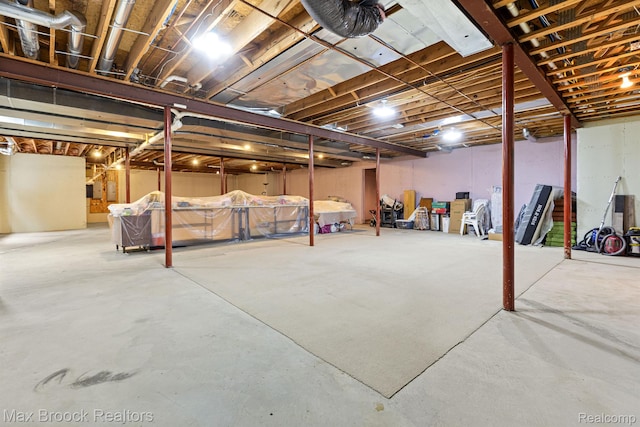 5626 Shadow Ln, Bloomfield Hills, MI 48302 - view of unfinished basement