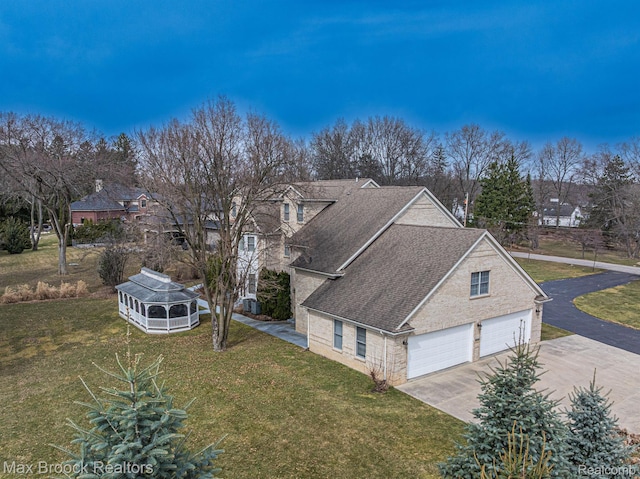 5626 Shadow Ln, Bloomfield Hills, MI 48302 - aerial view of property and surrounding area
