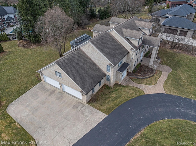 5626 Shadow Ln, Bloomfield Hills, MI 48302 - aerial perspective of suburban area