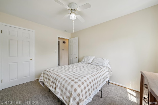 939 Deering St, Garden City, MI 48135 - bedroom with carpet floors and a ceiling fan