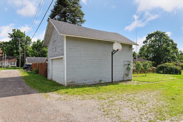 605 Oak St, Hudson, MI 49247 - view of outbuilding