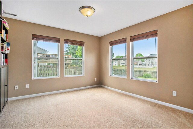 8855 Geiser Grv, Richland, MI 49083 - unfurnished room featuring carpet
