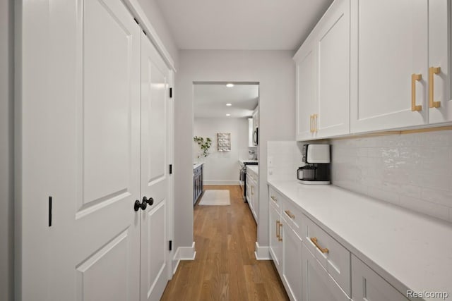 423 N Altadena Ave, Royal Oak, MI 48067 - corridor with light wood-type flooring and recessed lighting