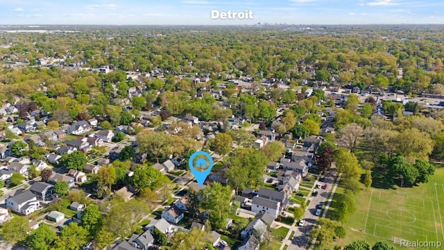 423 N Altadena Ave, Royal Oak, MI 48067 - aerial view of property's location
