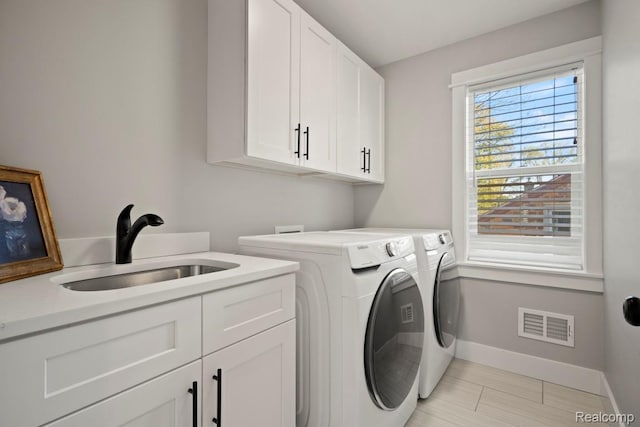 423 N Altadena Ave, Royal Oak, MI 48067 - laundry room with cabinet space and washing machine and dryer