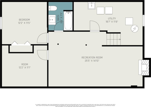 1602 4th St NW, Grand Rapids, MI 49504 - view of property floor plan