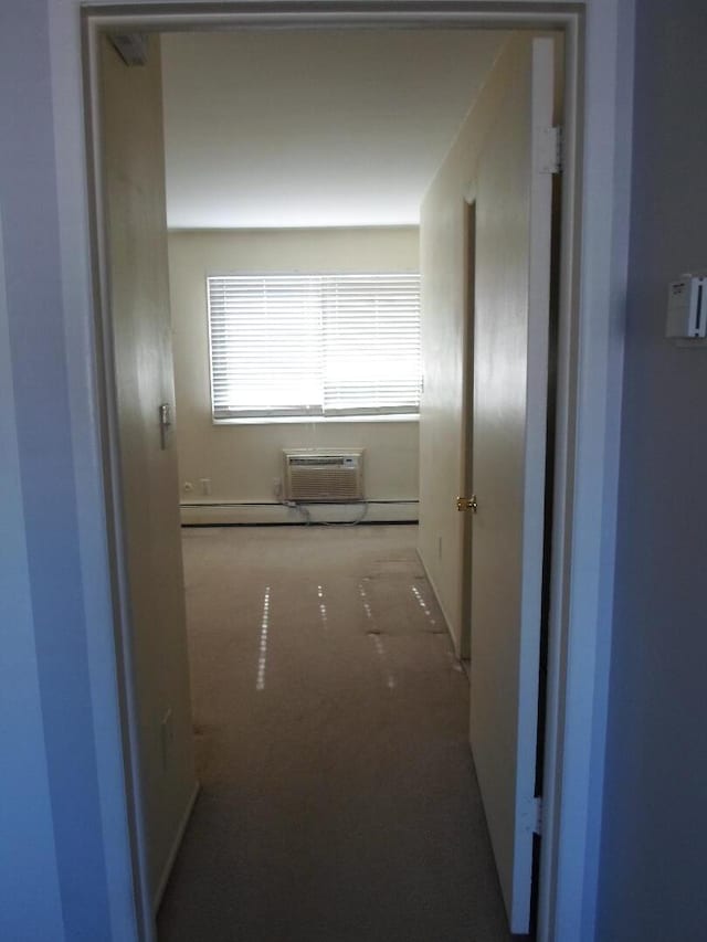 31831 Grand River Ave Unit 96, Farmington, MI 48336 - corridor with a wall mounted air conditioner