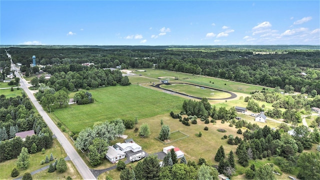 801 S 1st St, Buckley, MI 49620 - overview of rural landscape with a forest