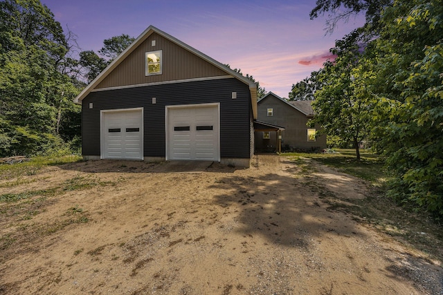 21008 Tamarack Rd, Howard City, MI 49329 - view of detached garage