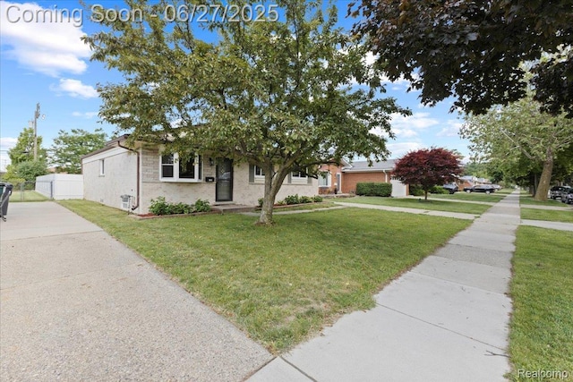 1059 Kenilworth Pl, Clawson, MI 48017 - obstructed view of property with brick siding