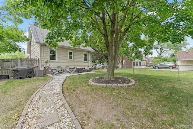 535 S Edison Ave, Royal Oak, MI 48067 - view of yard with a patio