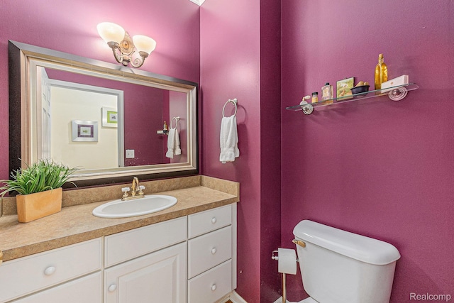 6155 Carey Rd, Commerce Twp, MI 48382 - bathroom with vanity and toilet