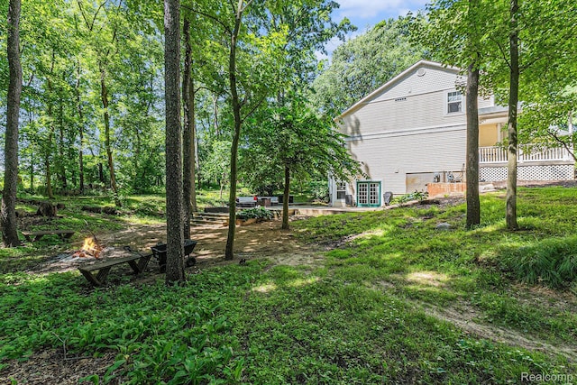 6155 Carey Rd, Commerce Twp, MI 48382 - view of yard featuring a patio area
