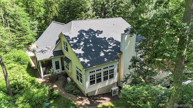 6155 Carey Rd, Commerce Twp, MI 48382 - aerial view of property and surrounding area
